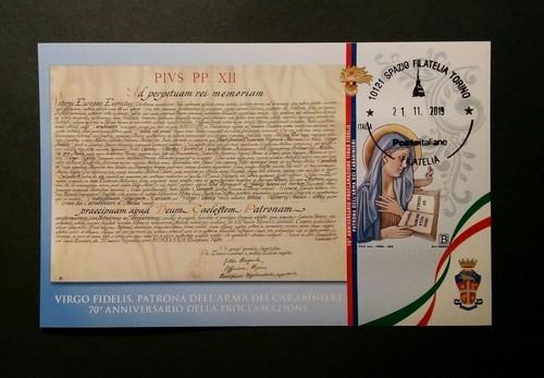 2019 foglietto virgo fidelis - 2019,