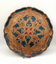 Antico Vassoio In Legno Stile