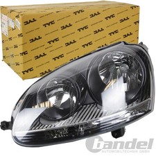 TYC FARI ANTERIORI SINISTRI NERI Per VW GOLF 5 1K5 JETTA 3 1K2 Con LWR