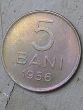 Romania 1956 5 Bani Toned