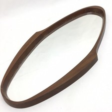 GRANDE SPECCHIO OVALE ORIGINALE D’EPOCA ANNI 60 BIG OVAL MIRROR VINTAGE