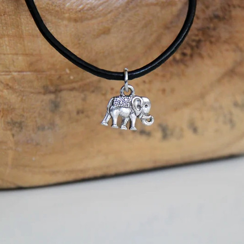 Collana elefante portafortuna - collana,