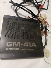 AMPLIFICATORE PER AUTO - PIONEER GM-41A  -  HIFI  30+30 Watt 
