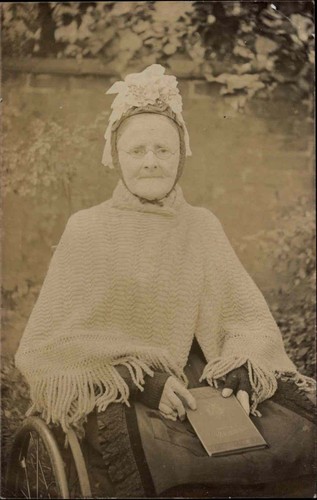 Antico rppc ritratto vecchia - rppc,