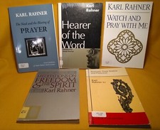 5 PB book lot Karl Rahner