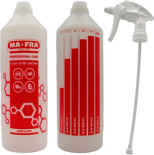 Flacone graduato spruzzino - flacone, graduato+spruzzino