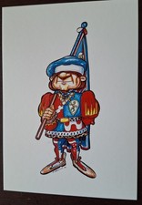 Cartolina Alfiere Contrada