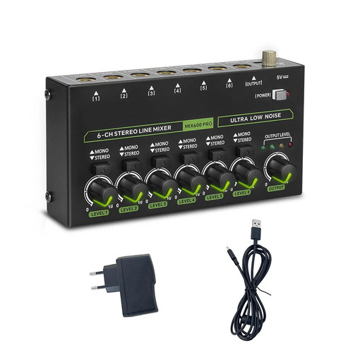 Mixer audio portatile - a, 6-10