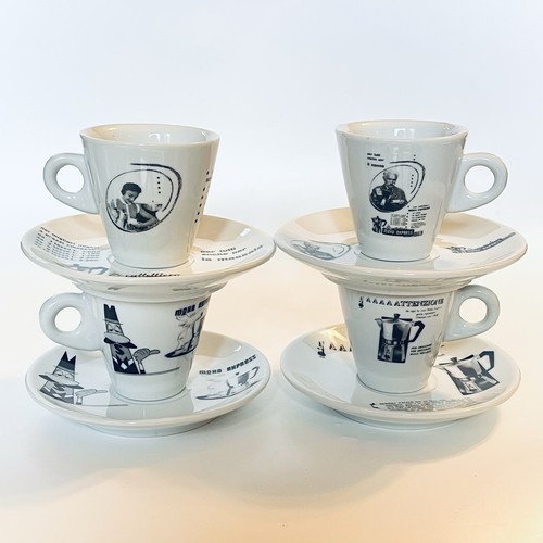 Set tazzine piattini - 4,
