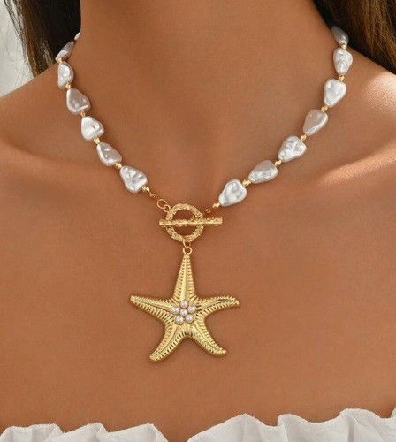 Collana perle placcate - , 18