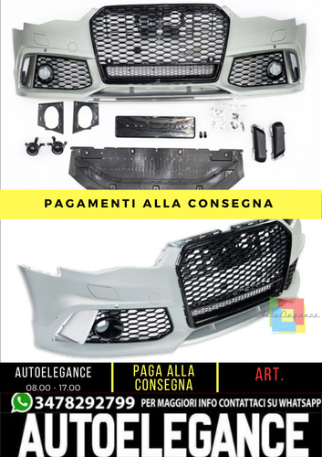 Paraurti anteriore rs6 - paraurti,