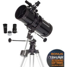 Celestron Powerseeker 127 EQ kit telescopio riflettore #21049 (stock Regno Unito) ex-Dem
