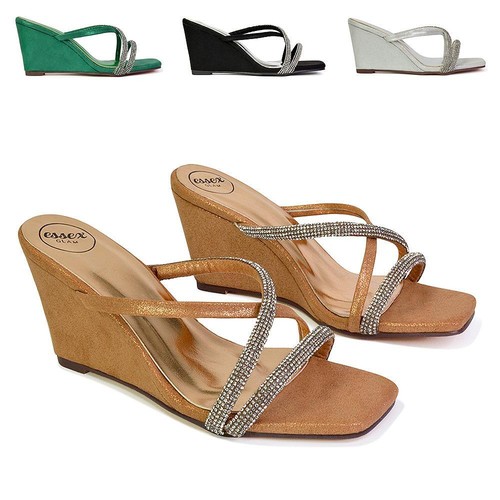Sandali donna zeppa tacco