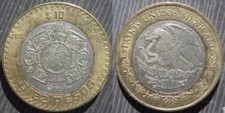 MEXICO # 10 pesos 2015