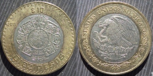 Mexico pesos 2015 - #,
