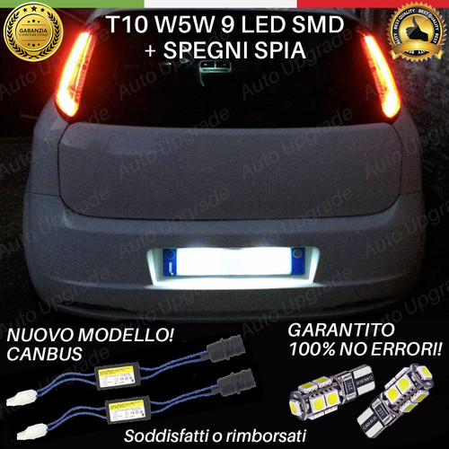 Coppia luci targa led per - led,