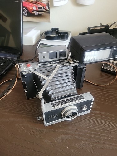 Polaroid land camera - camera, 360