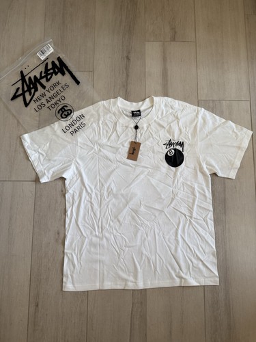 Shirt stüssy nera taglia - taglia, m