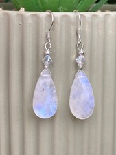 Orecchini a goccia pietra di