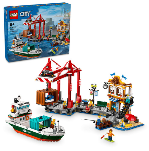 Lego city porto - porto, marittimo
