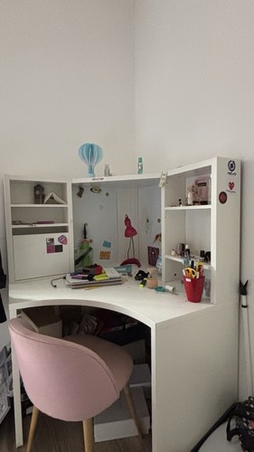 Scrivania bianca ikea micke - scrivania,