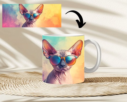 Tazza caffè sphynx gatto - sphynx,