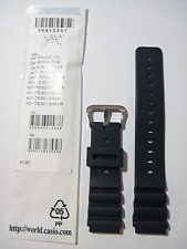 CINTURINO IN RESINA CASIO ORIGINALE MD 502  ATTACCO 20 mm.  NEW.