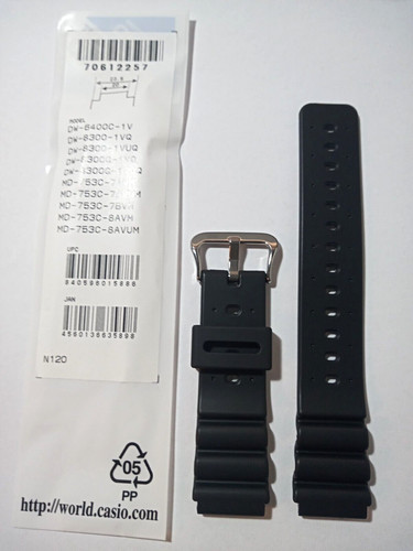 Cinturino resina casio - in,