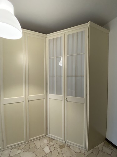 Armadio con cabina - ad, angolo