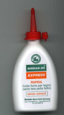 Colla rapida legno carta tela pelle BINDULIN Bindan RS g.250 modellismo restauro