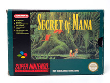 Secret Of Mana Super Nintendo SNES + Poster