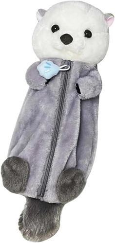 Astuccio peluche lontra - in,