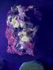 Cerussite galena rosa bladed - e,
