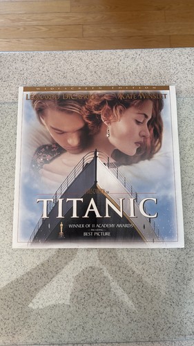 Titanic laserdisc 1997 - titanic,