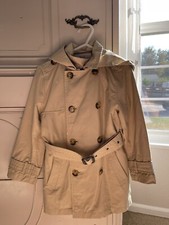 giacca trench marrone zara