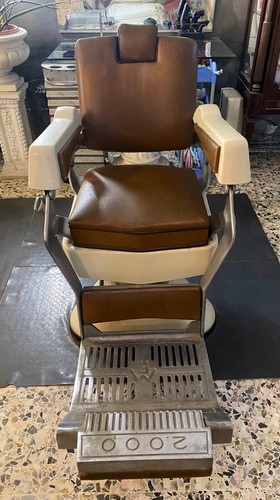 Poltrona barbiere vintage - poltrona,
