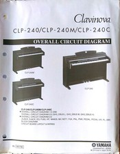 Yamaha clp 240 240m 240c - yamaha, clp-240