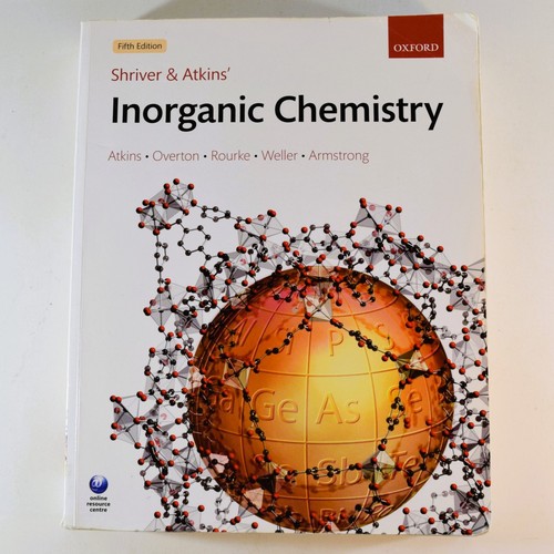 Inorganic chemistry shriver - chemistry, &