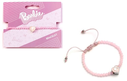 Braccialetto barbie perle rosa - braccialetto,