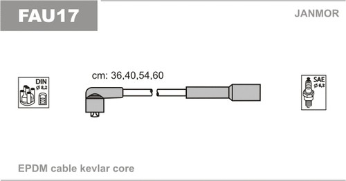 Kit cavi accensione adatto - accensione,