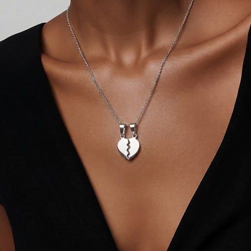 Collana ciondolo cuore - collana,