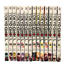 Tokyo Ghoul Manga Volume 1-14 Versione Inglese LOOSE SET di Sui Ishida