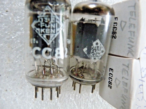 Coppia telefunken ecc82 12au7 - ecc82,