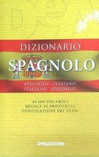 DIZIONARIO SPAGNOLO AA.VV. DE AGOSTINI 2012  RILEGATO CON SOVRACCOPERTA