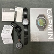 Garmin Approach S60 con scatola orologio golf nero GPS smartwatch usato