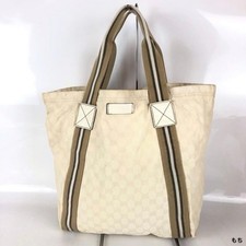 GUCCI GG Sherry Line Tote Bag