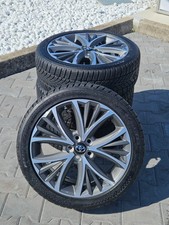 4 CERCHI IN LEGA TOYOTA + PNEUMATICI USATI INVERNALI DUNLOP 205/45 R17
