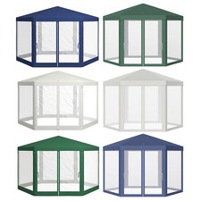 Hexagonal patio gazebo outdoor - patio,