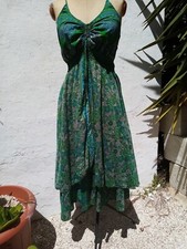 ?Maxi abito ?One Size boho hippie abito estivo