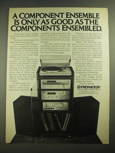 Pubblicità stereo pioneer - pubblicità,